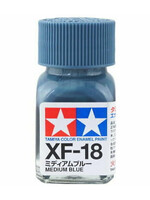 Tamiya Tamiya color enamel paint - XF-18 - Medium Blue