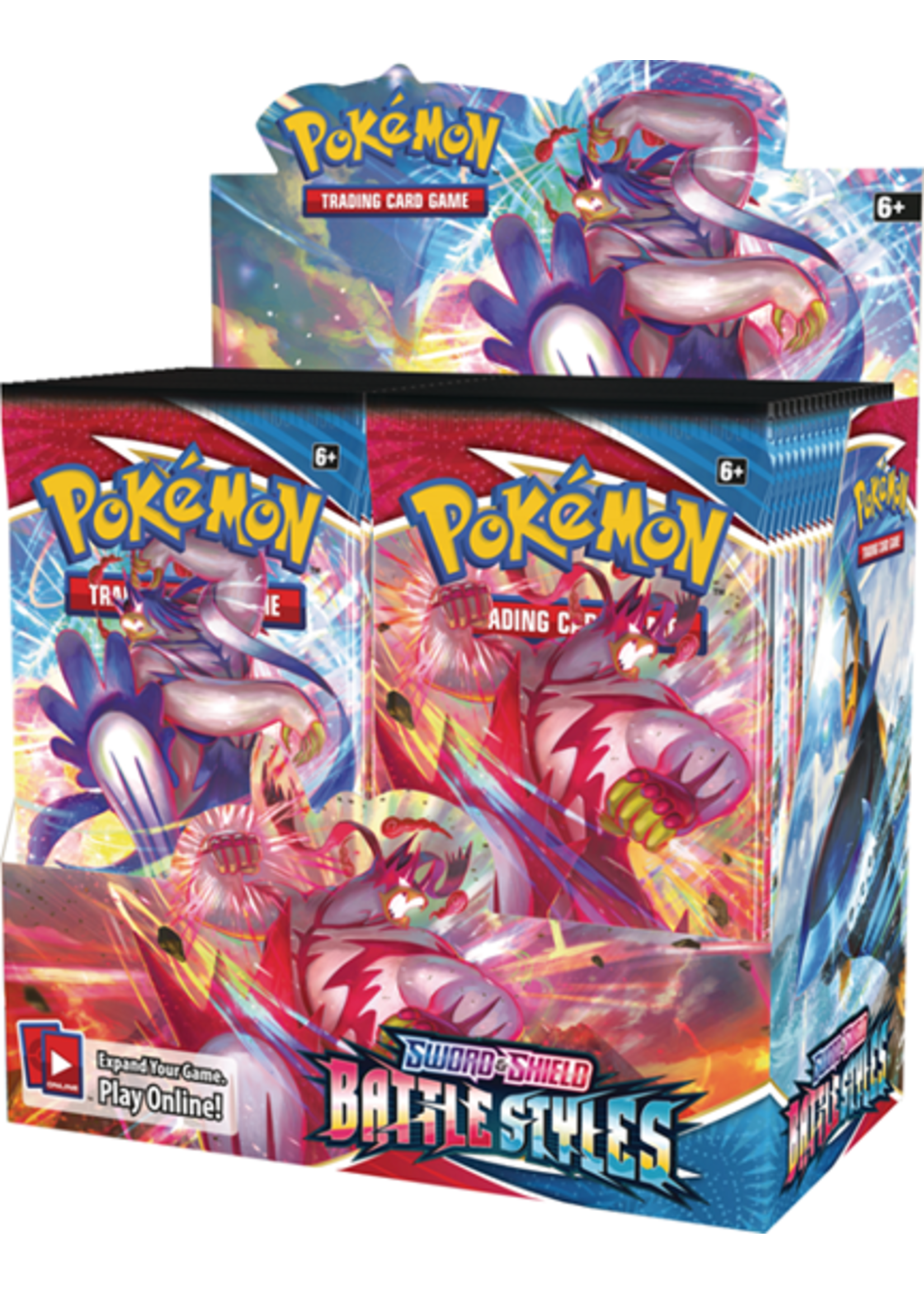 The Pokémon Company International Pokemon - Sword & Shield - Battle Styles - Booster packs