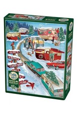 Cobble Hill Cobble hill 1000P puzzle - Christmas campers