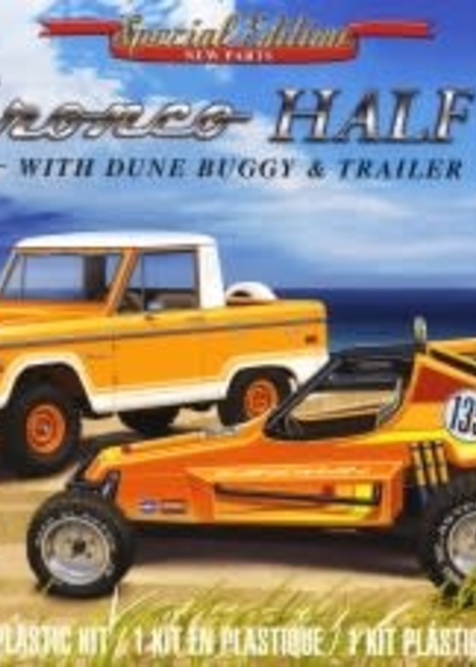 Revell Special edition new parts - Ford Bronco Half cab