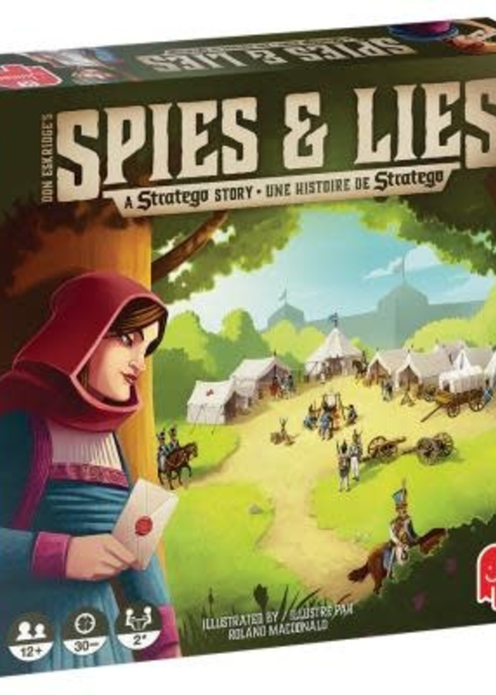 Jumbo Spies & lies - A stratego story (Bilingual)
