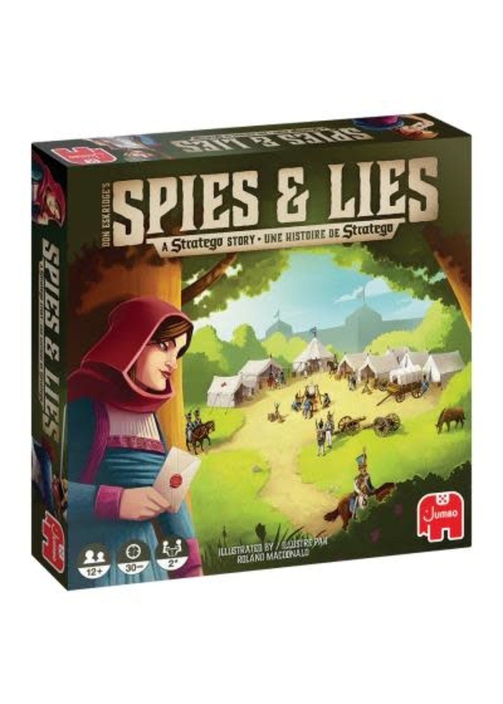 Jumbo Spies & lies - A stratego story (Bilingual)