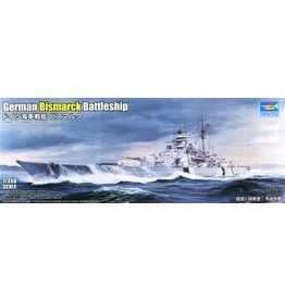 trumpeter German bismarck battleship