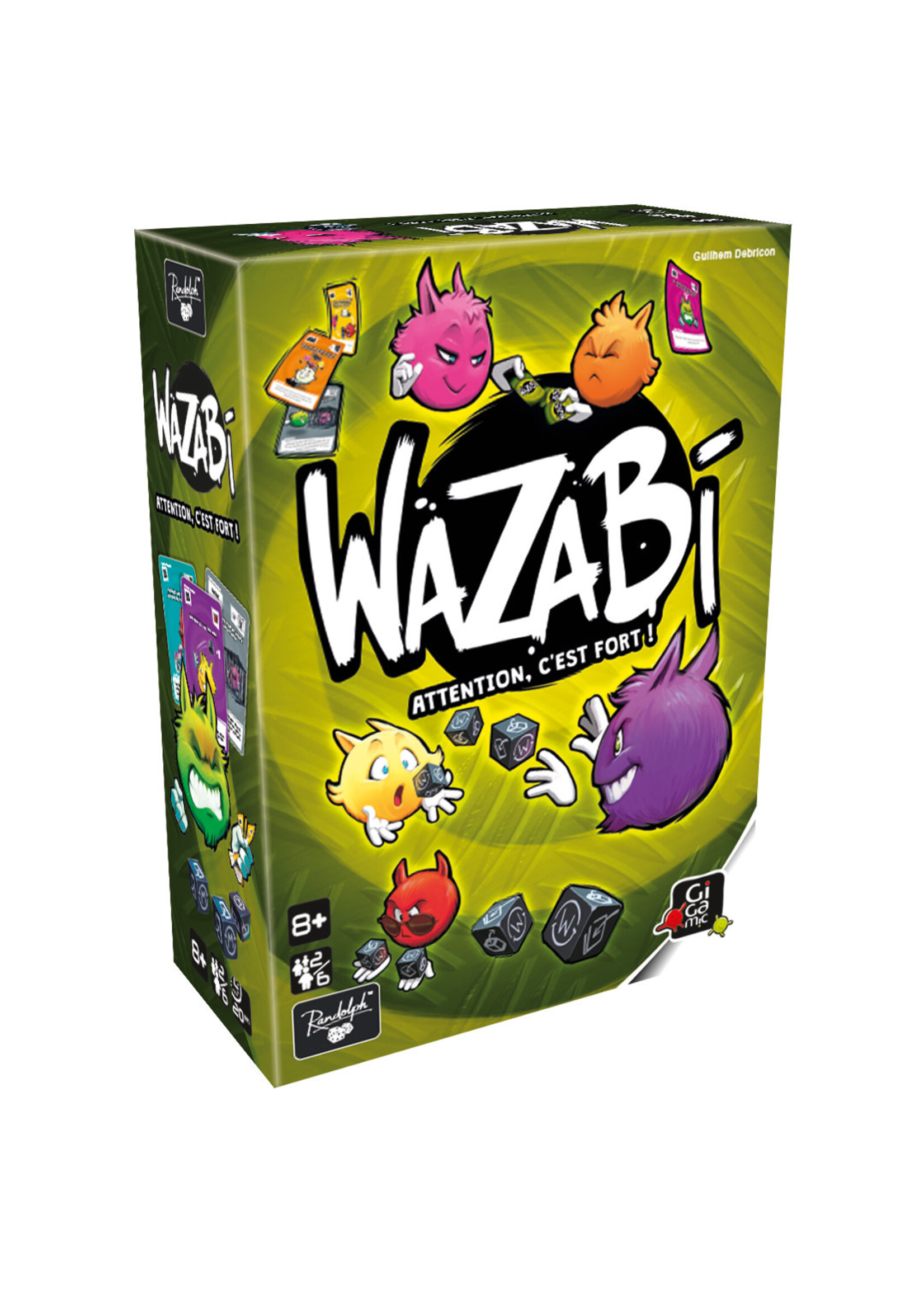 Gigamic Wazabi - Le jeu qui arrache !