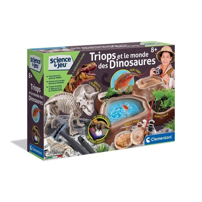 Promo Science & jeu triops et le monde des dinosaures chez JouéClub