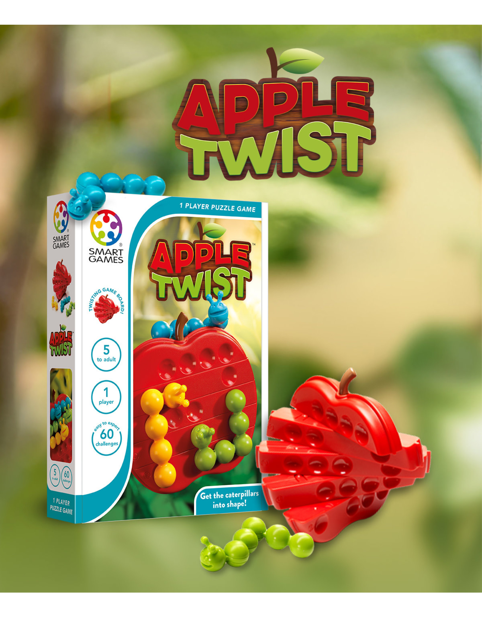 Smart games Smart games - Apple Twist / Le festin des chenilles