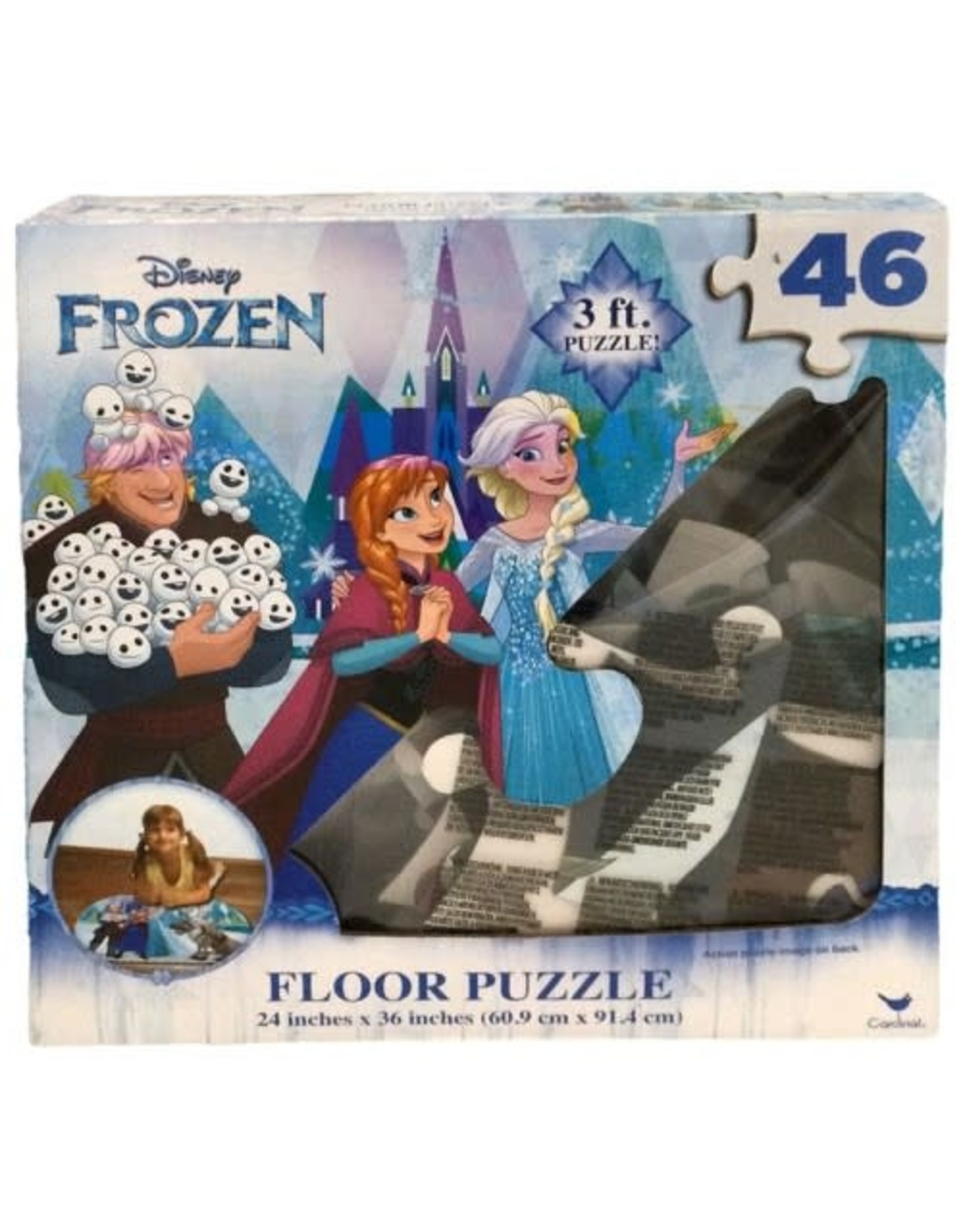 Cardinal Frozen - 46P floor puzzle