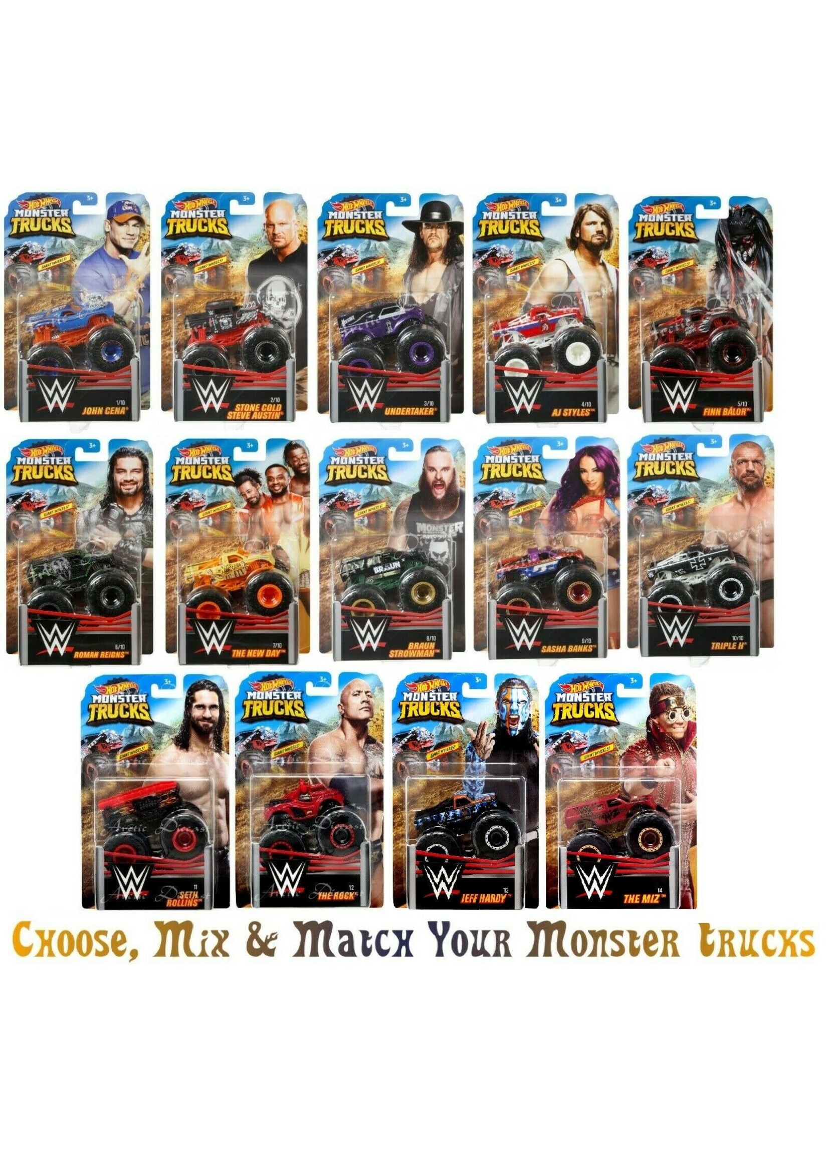 Hot Wheels Hot Wheels - Monster trucks