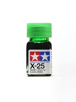 Tamiya Tamiya color enamel paint - X-25 - Clear Green