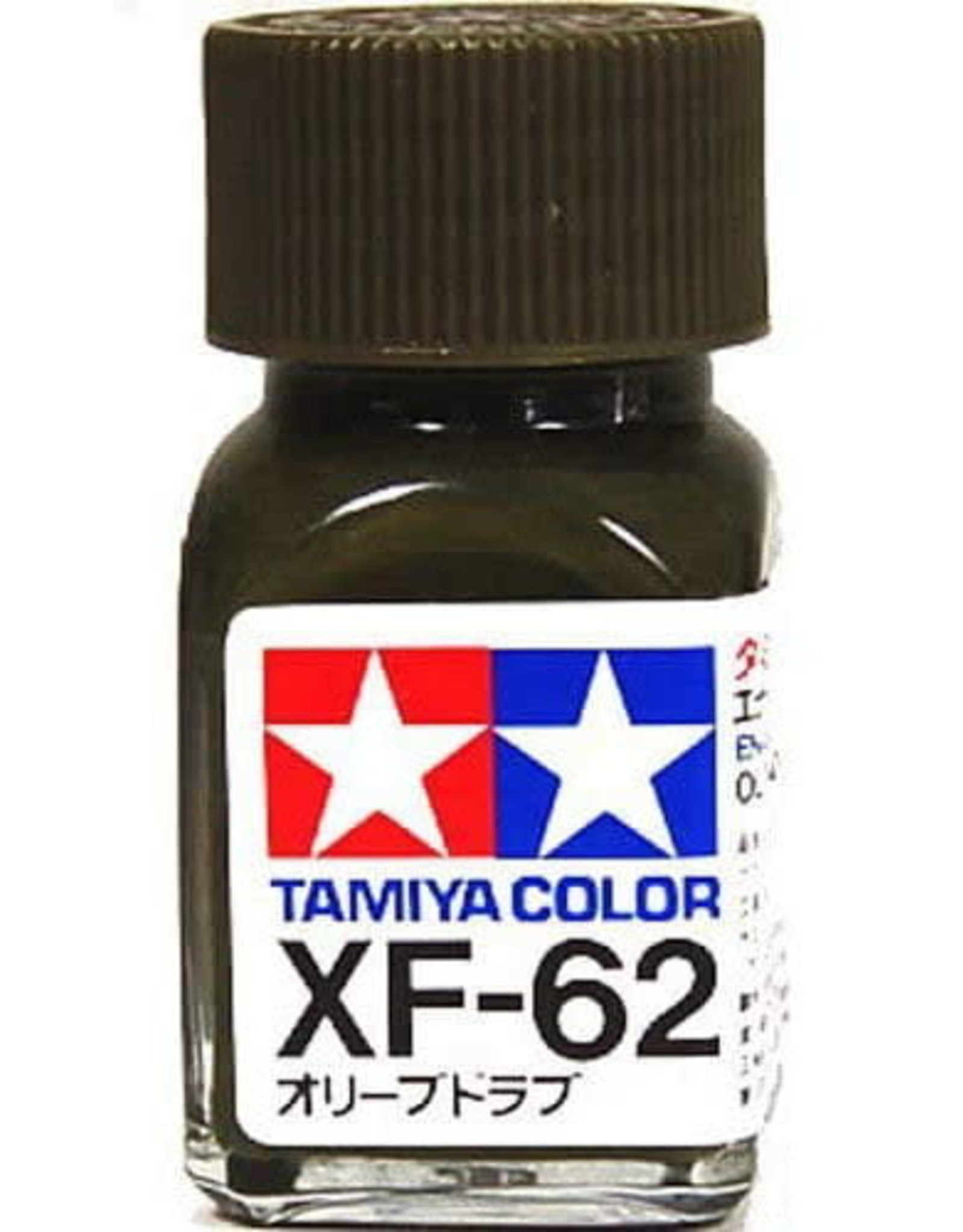 Tamiya color enamel paint XF62 Olive drab Le coin du jouet