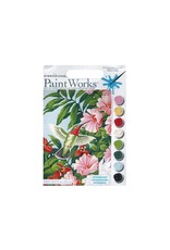 Paint Works Paint # - Hummingbird & fuchsias