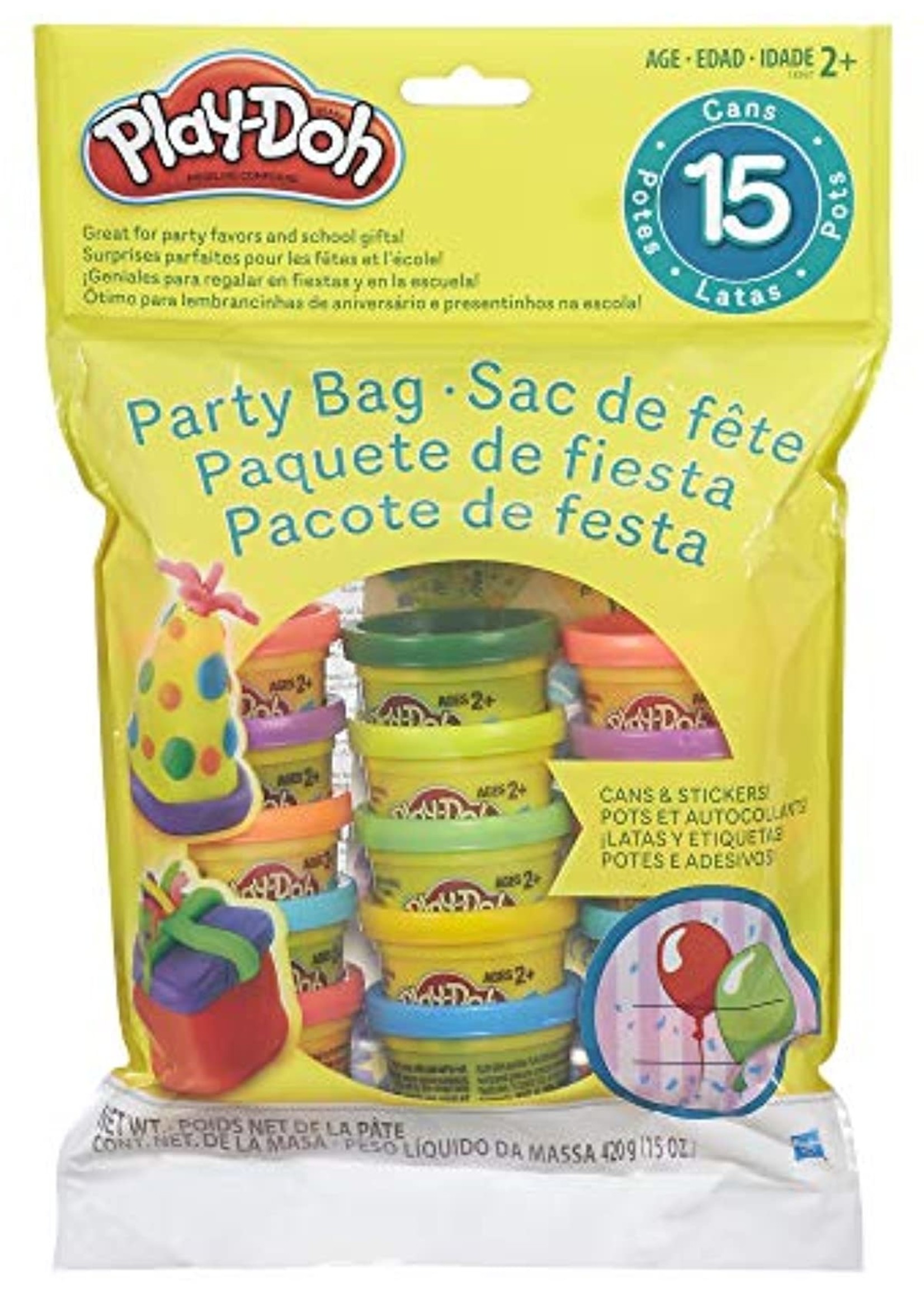 Hasbro Play-Doh - 15 pots Sac de fête