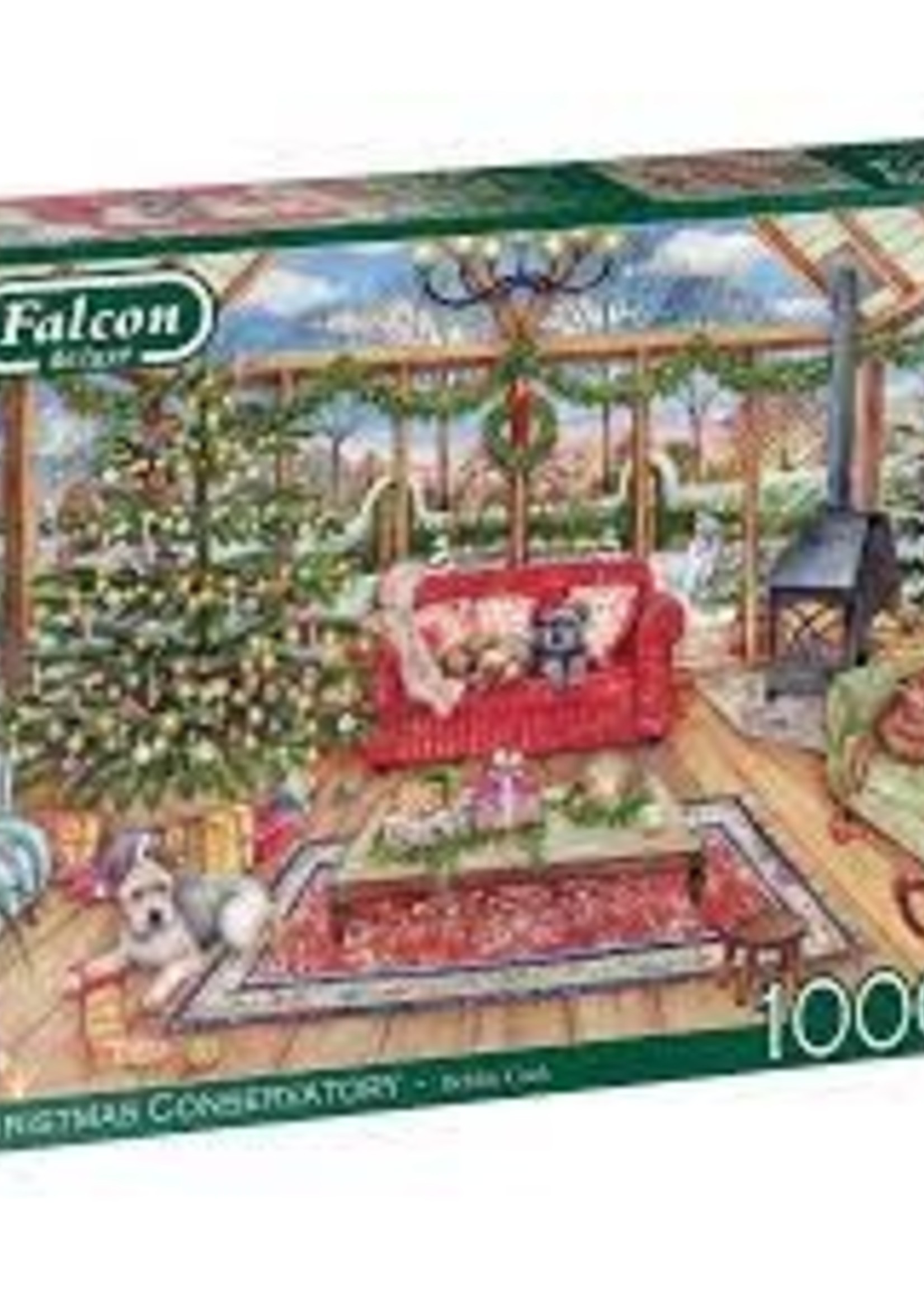 Jumbo Casse-Tête Falcon 1000pcs: Christmas conservatory