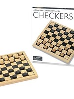 New Entertainment A classic hand crafted solid wood set checkers