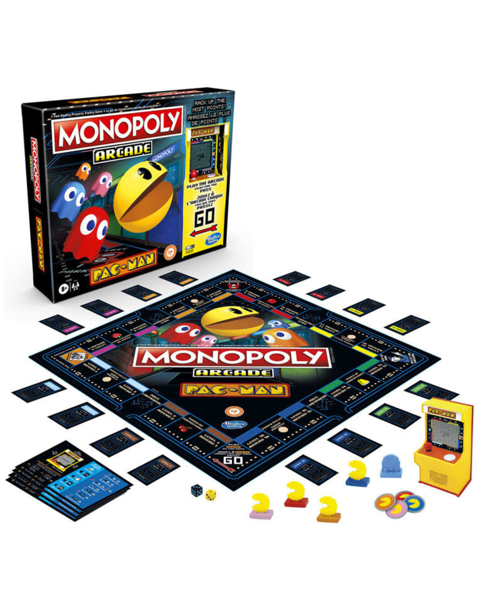 Hasbro Monopoly Arcade Pac-Man (Bilingue)