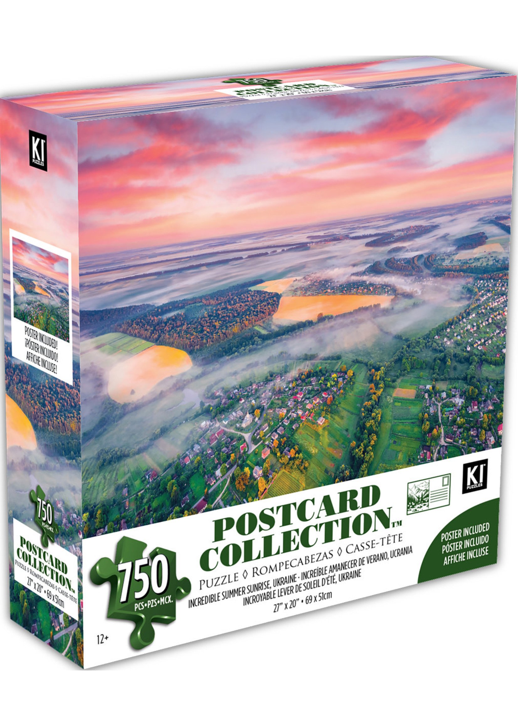 ki puzzles Puzzle KI - 750pcs - Postcard Collection - 7 models