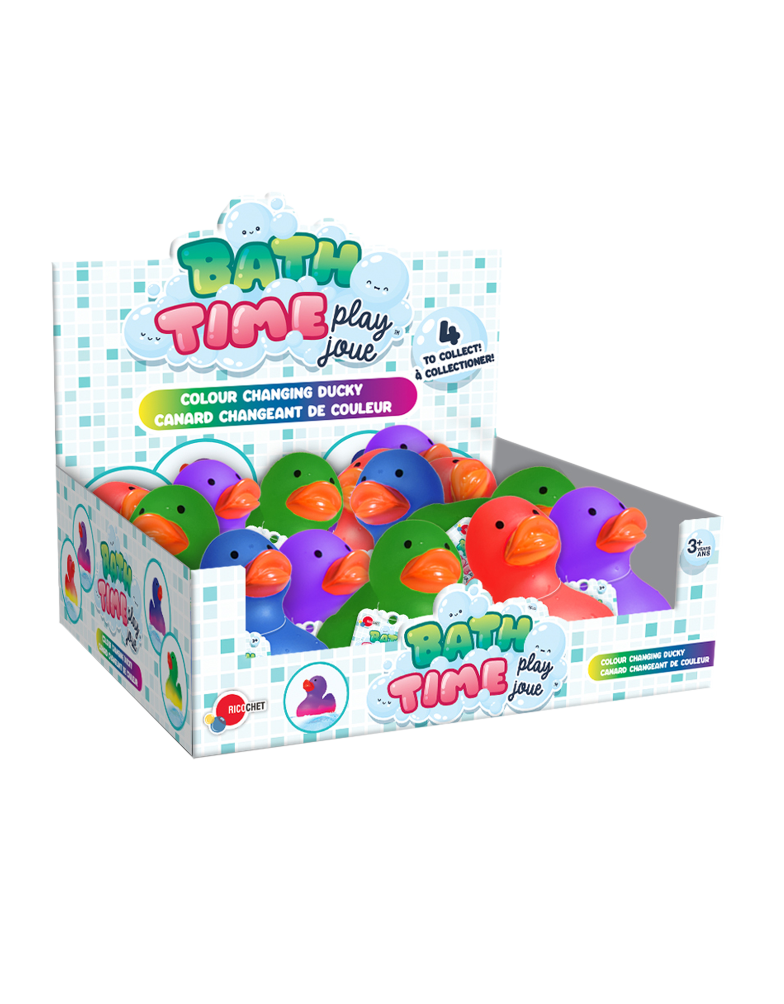 Ricochet Bath time play - Color changing ducky