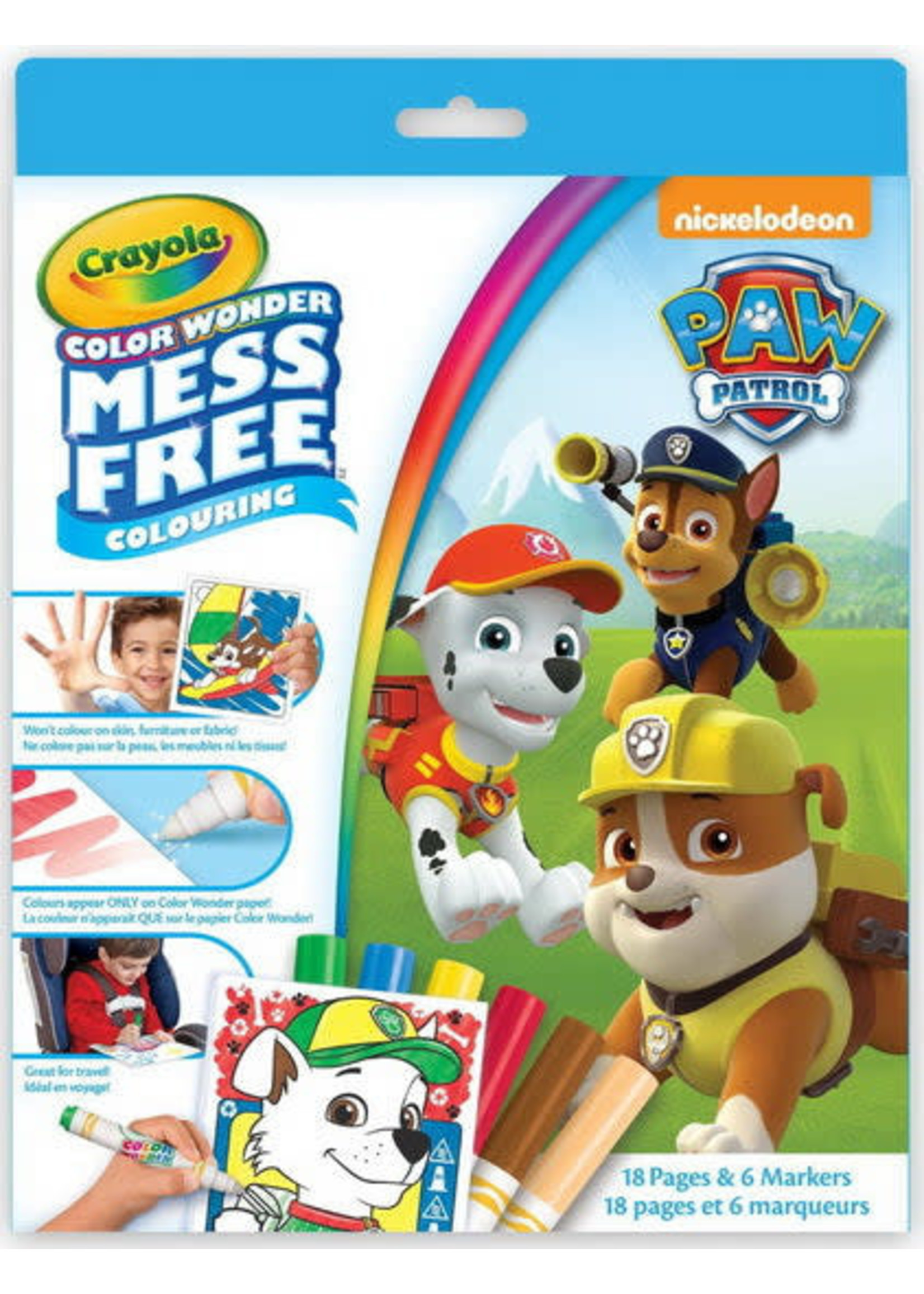 Crayola Color wonder - Mess free colouring - Paw patrol