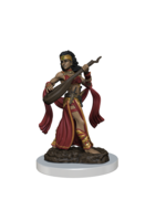 Wizk!ds Pathfinder battles - Female human bard - Premium pre-painted mini