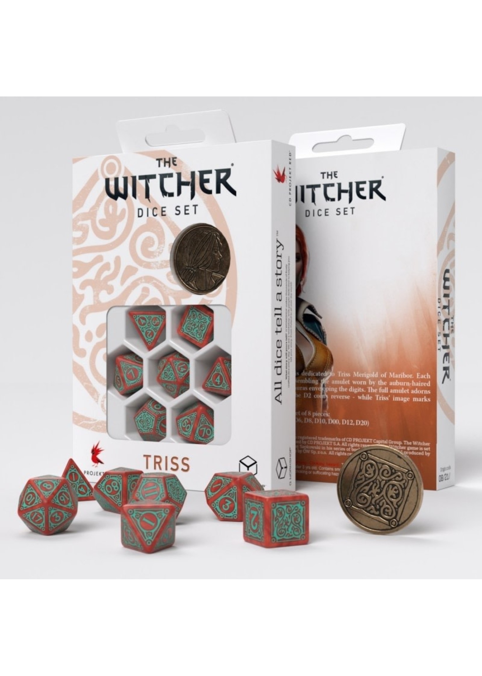 CD projekt red Witcher - Dice set - Triss - Merigold The Fearless