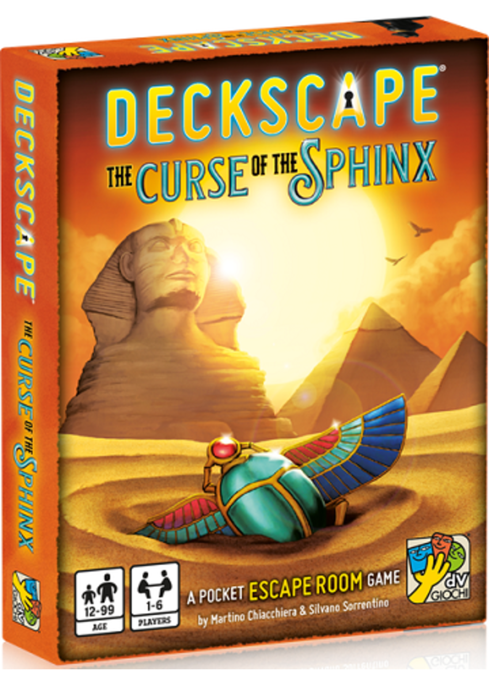 dV giochi Deckscape - The Curse of the Sphinx