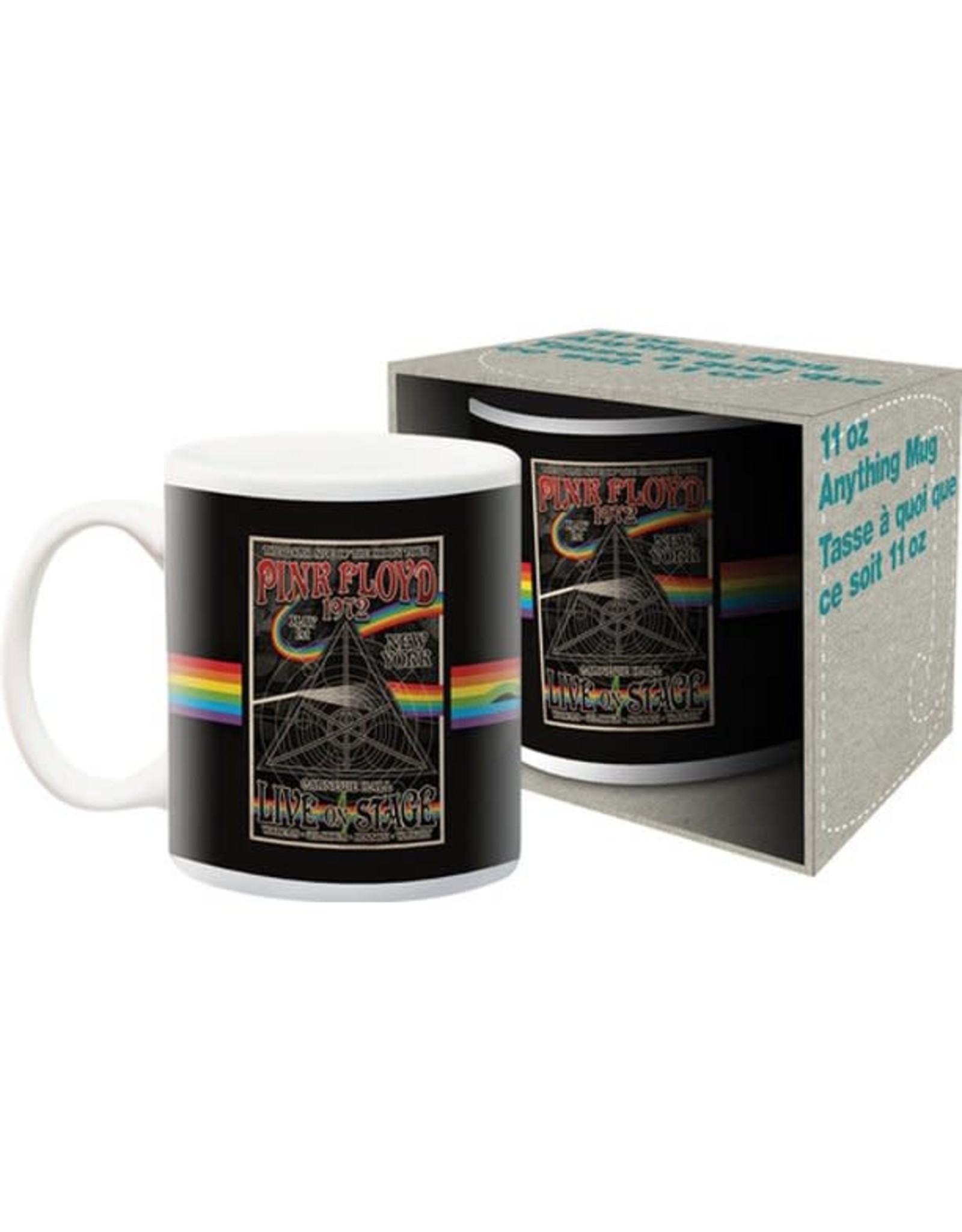 Aquarius Pink Floyd 1972 The dark side of the moon tour mug