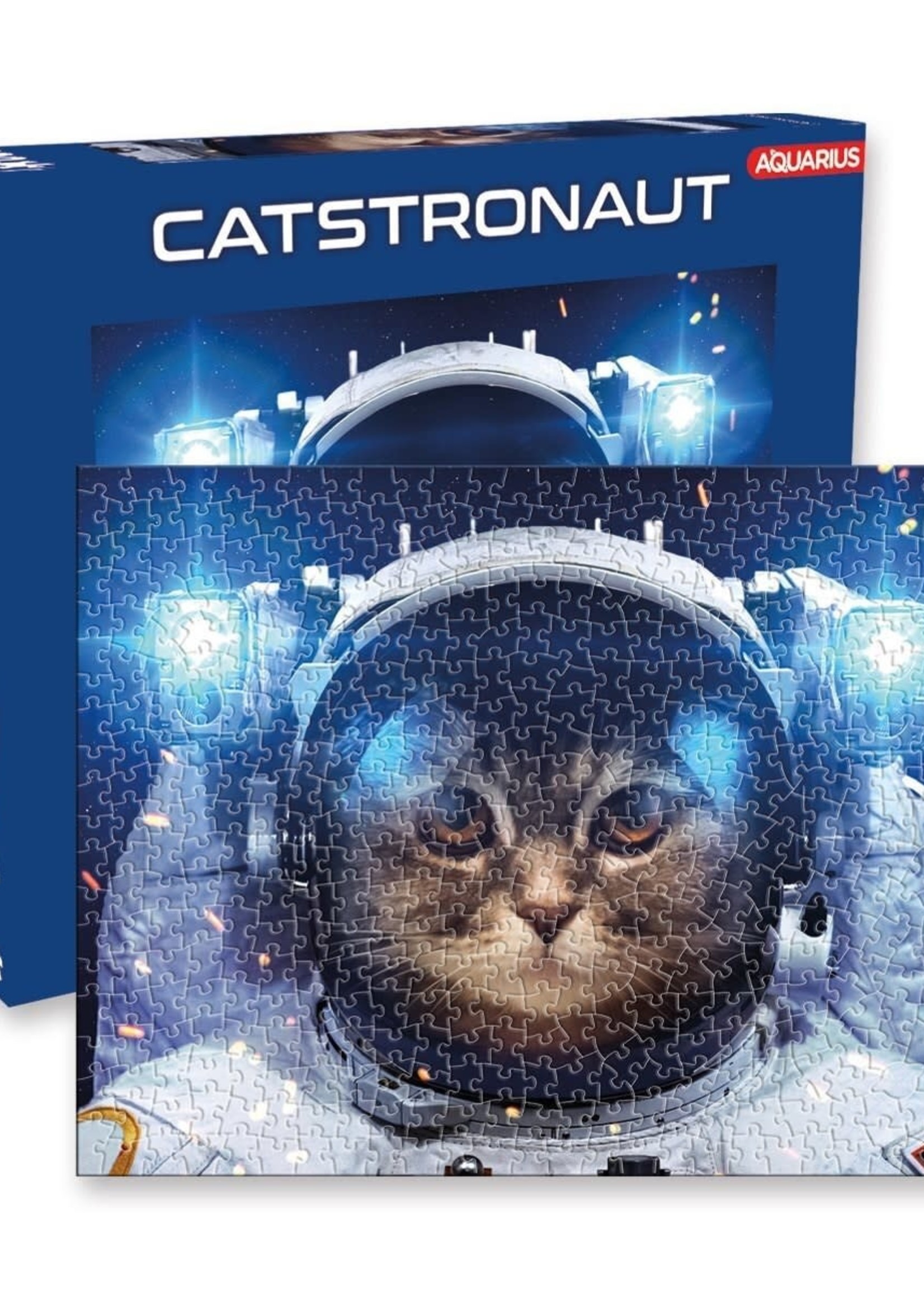 Aquarius Puzzle 500p - Catstronaut