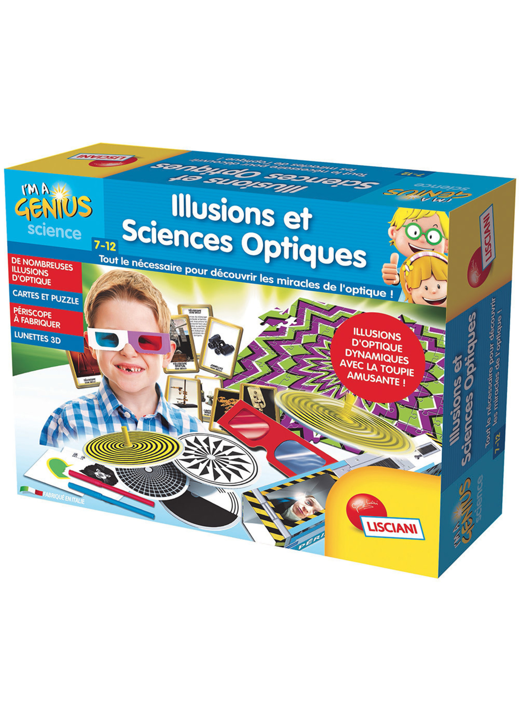 Lisciani I'm a genius science - Illusions et Sciences optiques