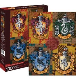 Aquarius Puzzle 1000p - Harry Potter emblems