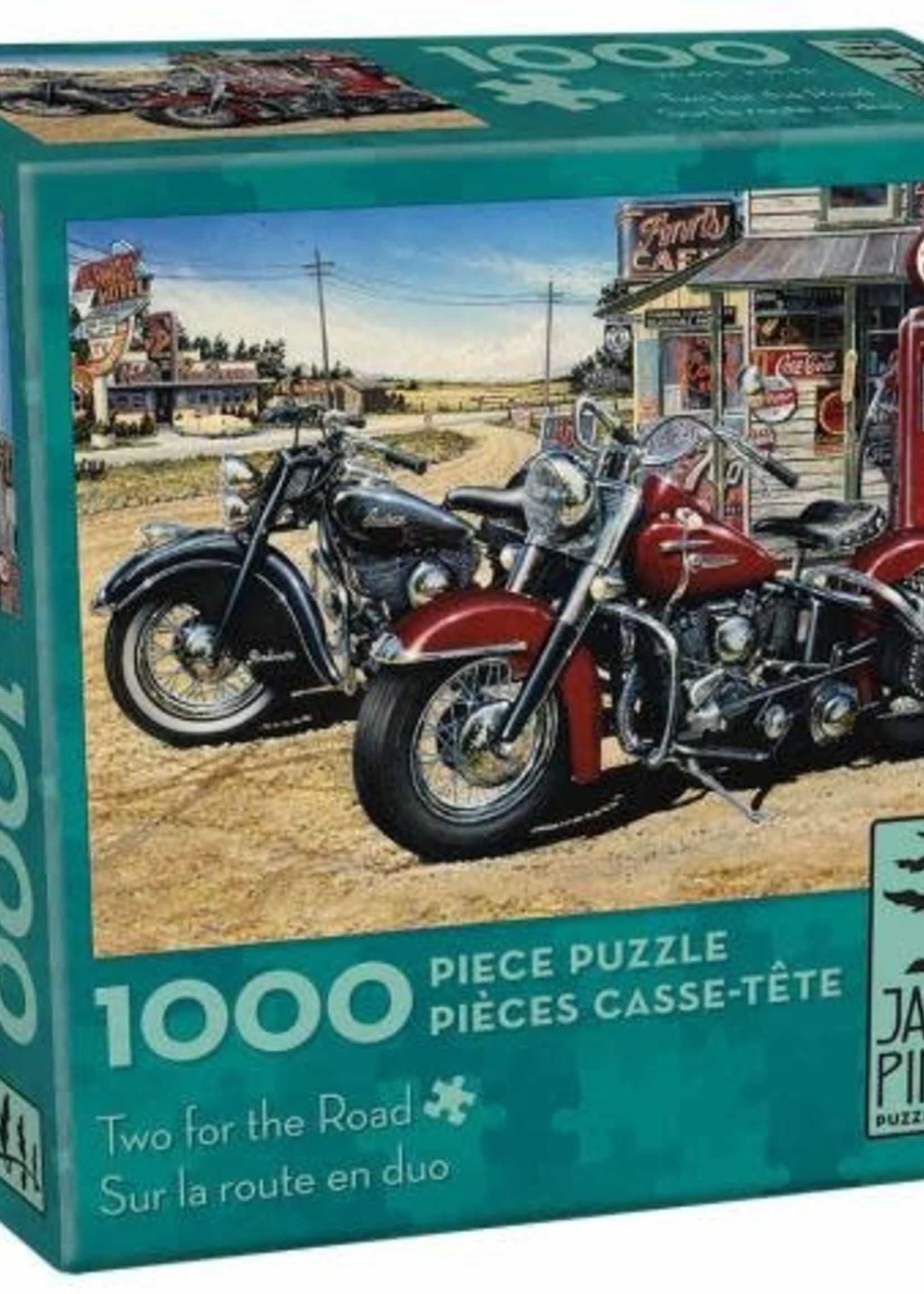 Jack Pine Puzzle co. Jack pine Puzzle 1000p - Two for the road