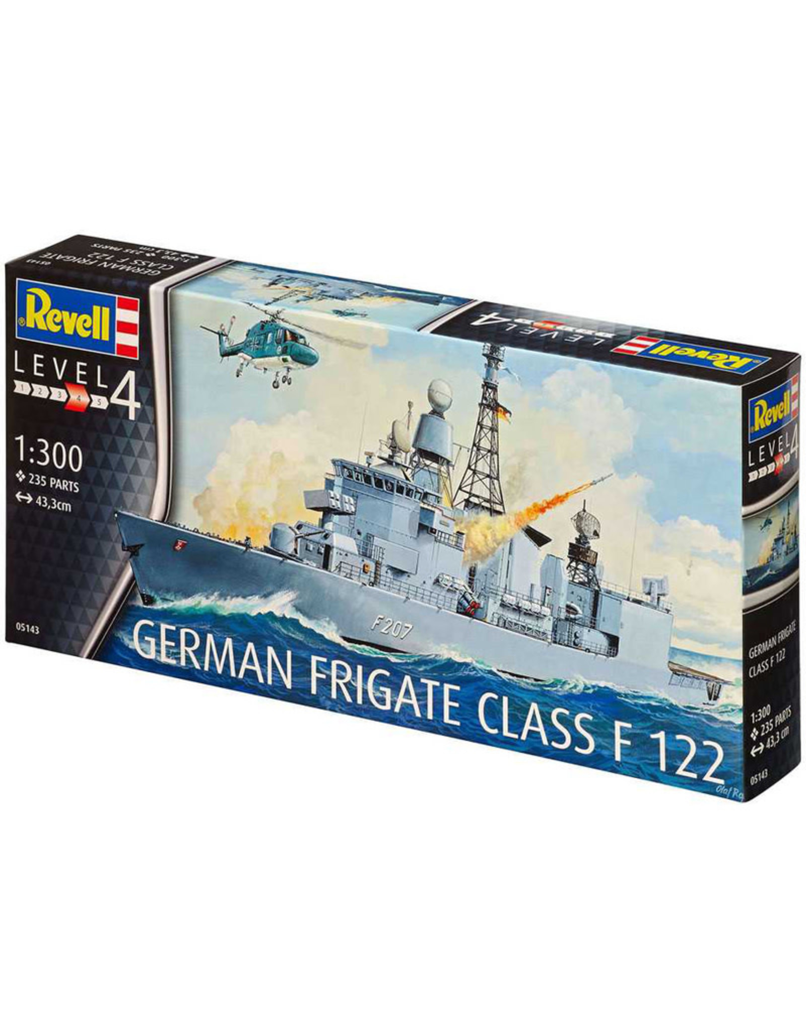 Revell German Frigate class F 122
