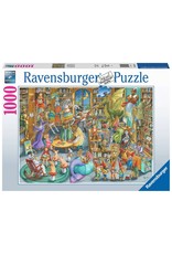Ravensburger Puzzle Ravensburger 1000 pcs -  Midnight at the library