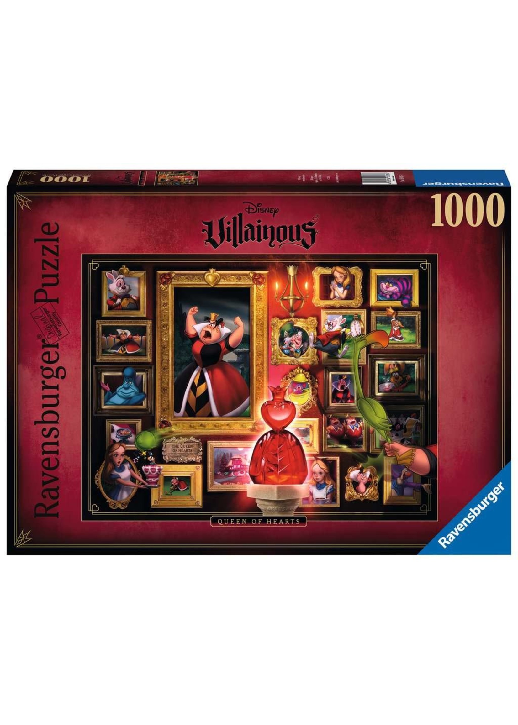 Ravensburger Puzzle Ravensburger 1000 pcs Villainous - Queen of Hearts
