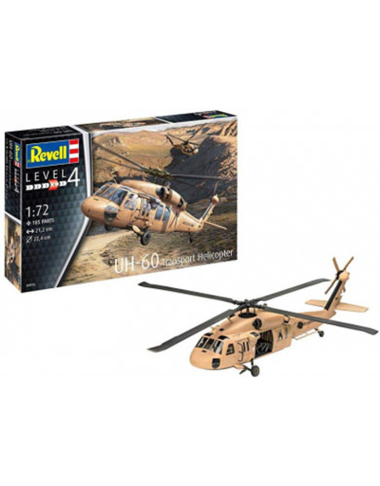 Revell UH-60 Transport Helicopter - 1/72