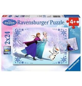 Ravensburger Puzzle Ravensburger 2x24 - Frozen Sisters always
