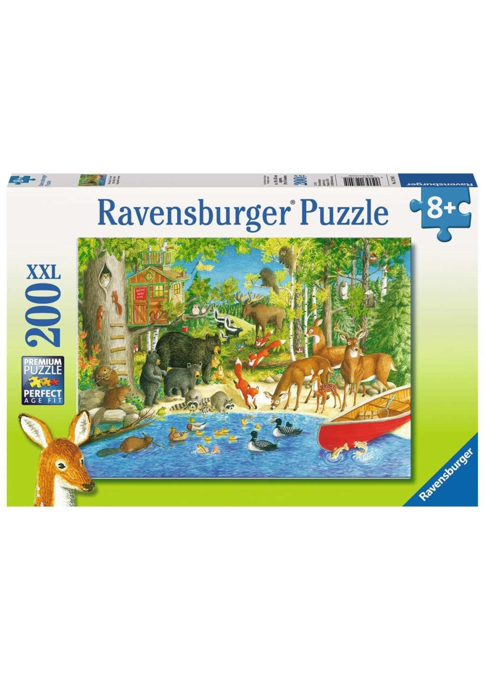 Ravensburger Puzzle Ravensburger 200xxl - Woodland friends