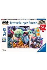 Ravensburger Puzzle Ravensburger 3x49 The Mandalorian - Grogu moments