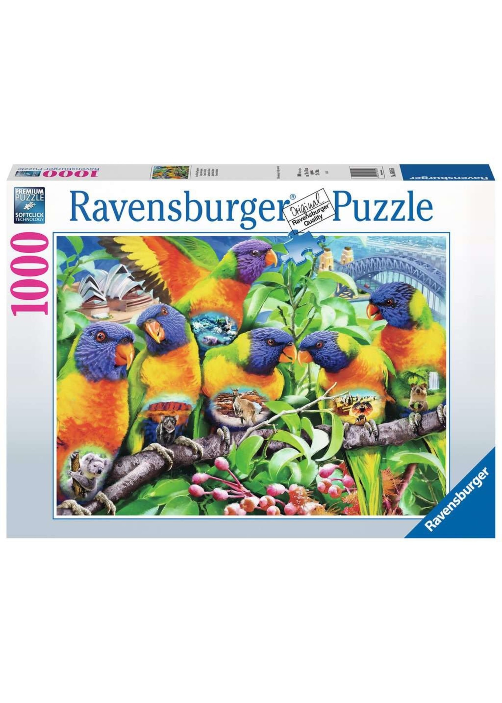 Ravensburger Puzzle Ravensburger 1000 pcs - Land of the lorikeet