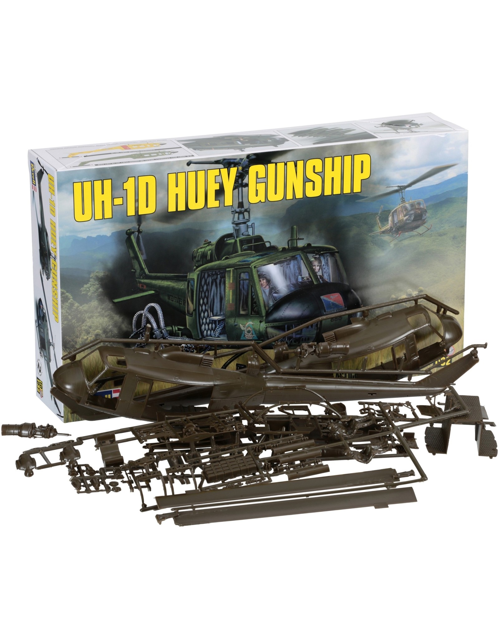 Revell UH-1D Huey Gunship 1/32