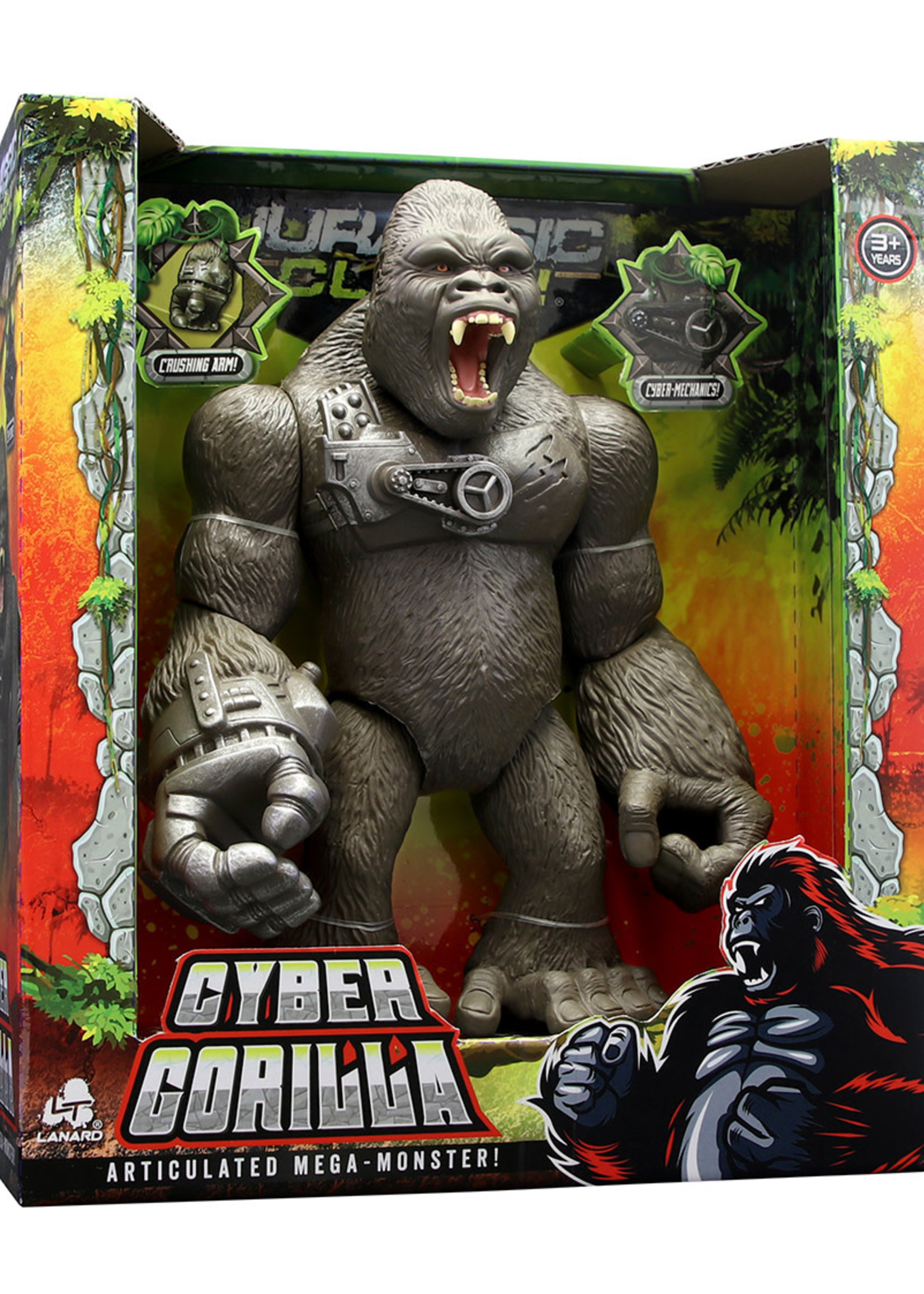 Lanard Cyber Gorilla - Articulated mega-monster!
