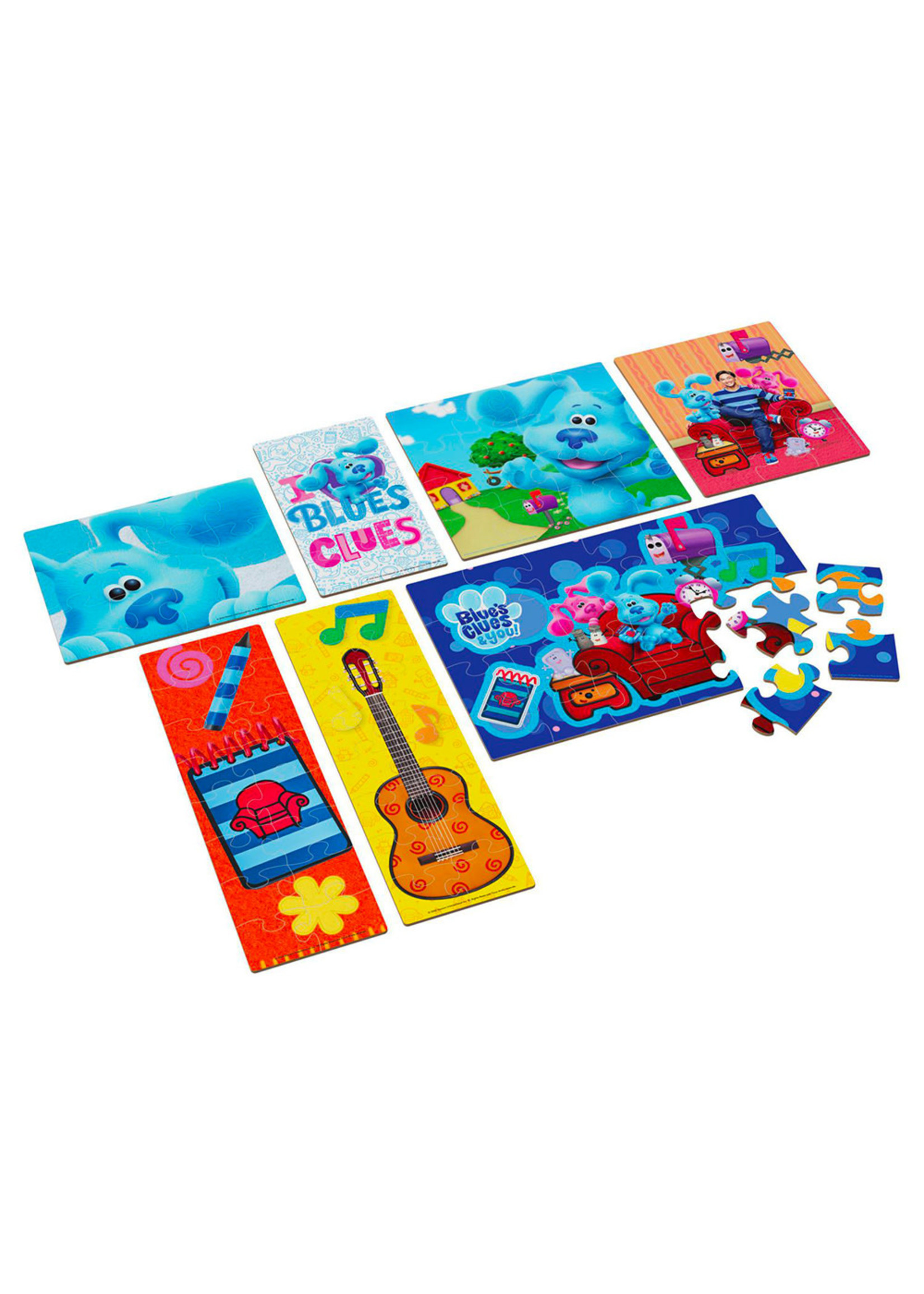 Spin Master 7 Wood puzzles - Blue's Clues & You