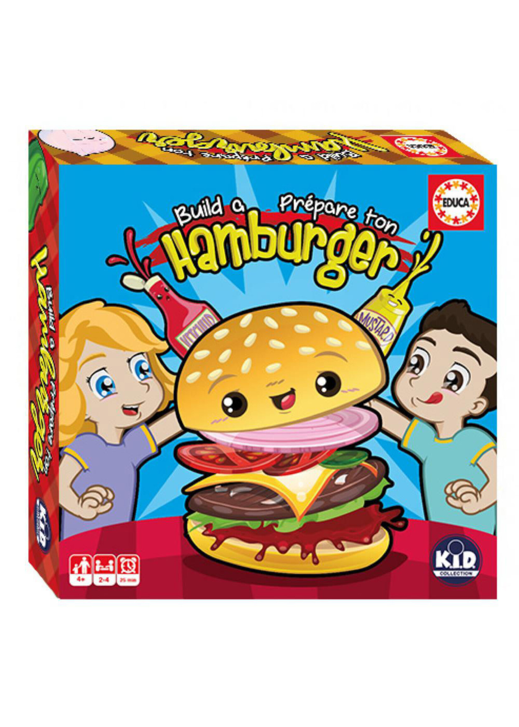 educa Prépare ton Hamburger / Build a Hamburger