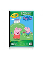 Crayola Giant colouring pages - Peppa Pig
