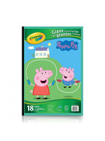 Crayola Pages Géantes à Colorier - Peppa Pig