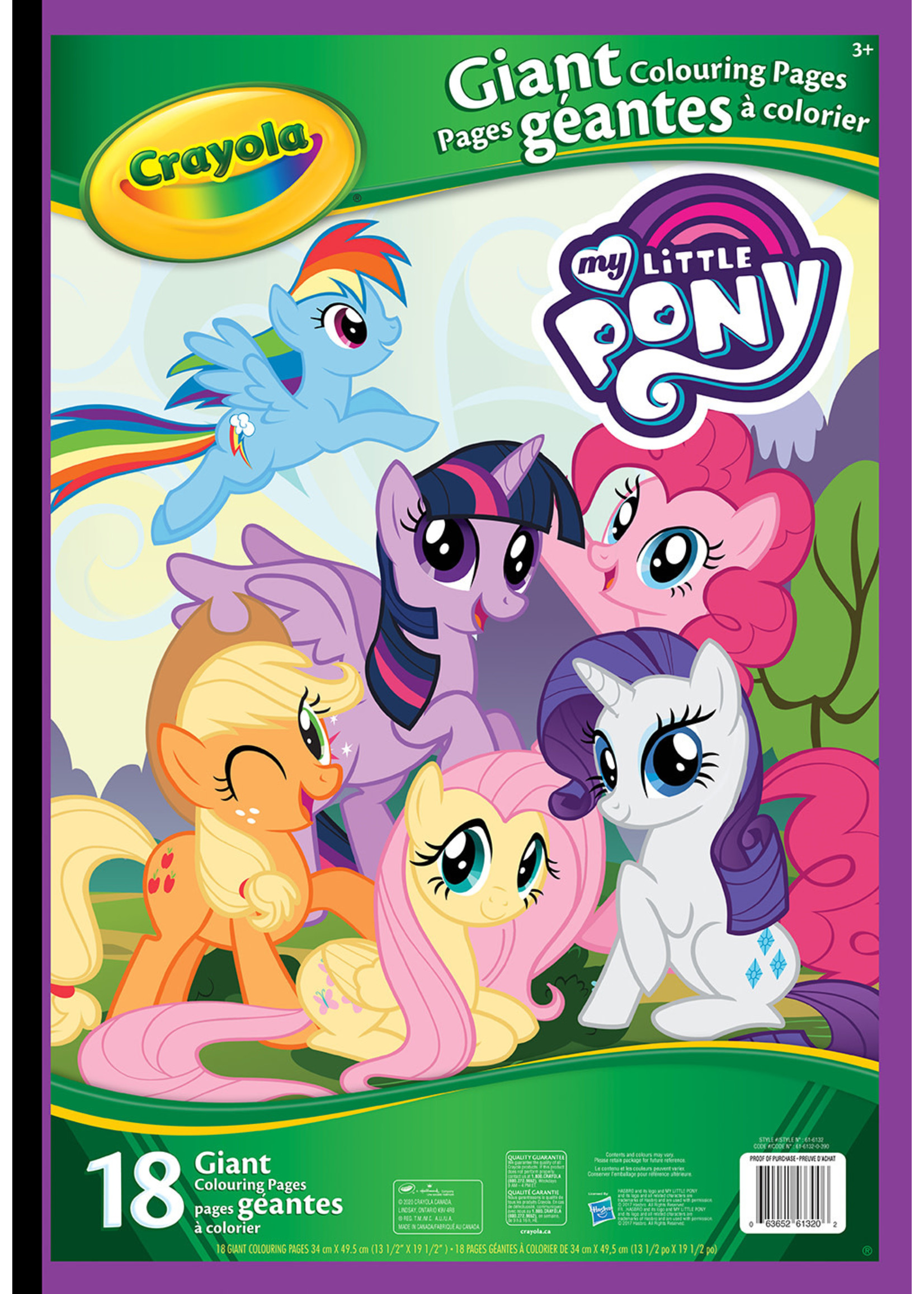 Crayola Giant colouring pages - My Little Pony