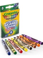 Crayola 8 Crayola Ultra-Clean - Washable