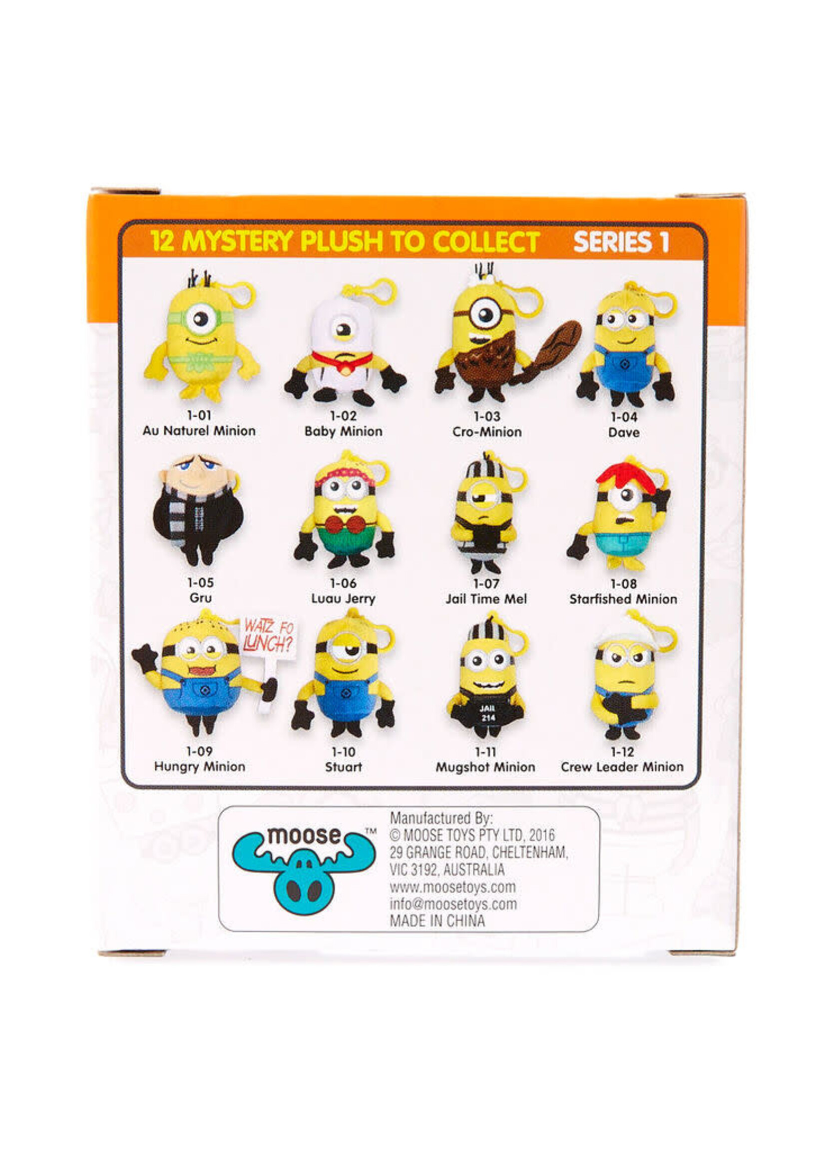 Universal Despicable me / Minions - Mystery plush