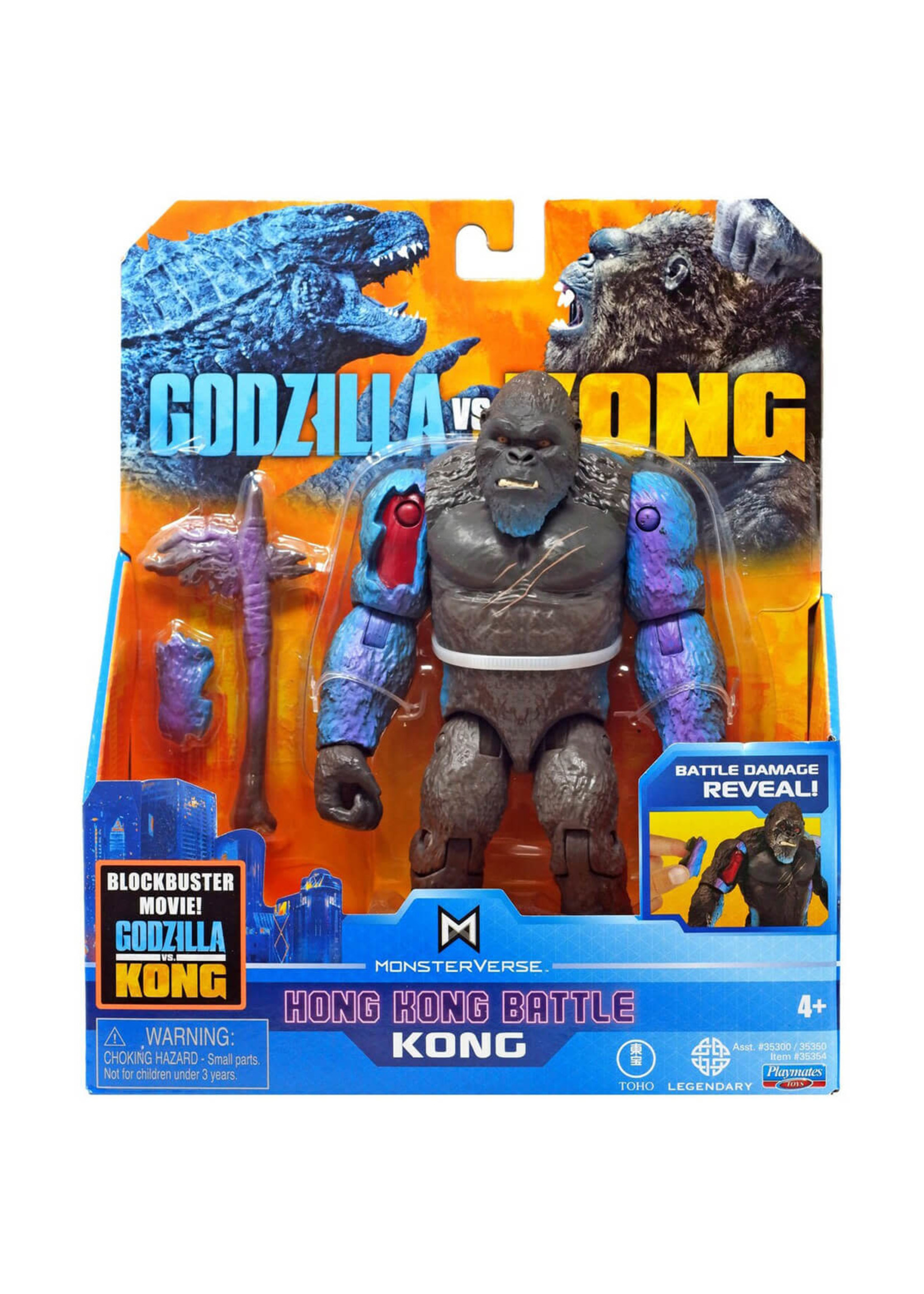 playmates toys Monsterverse - Kong with battle-axe