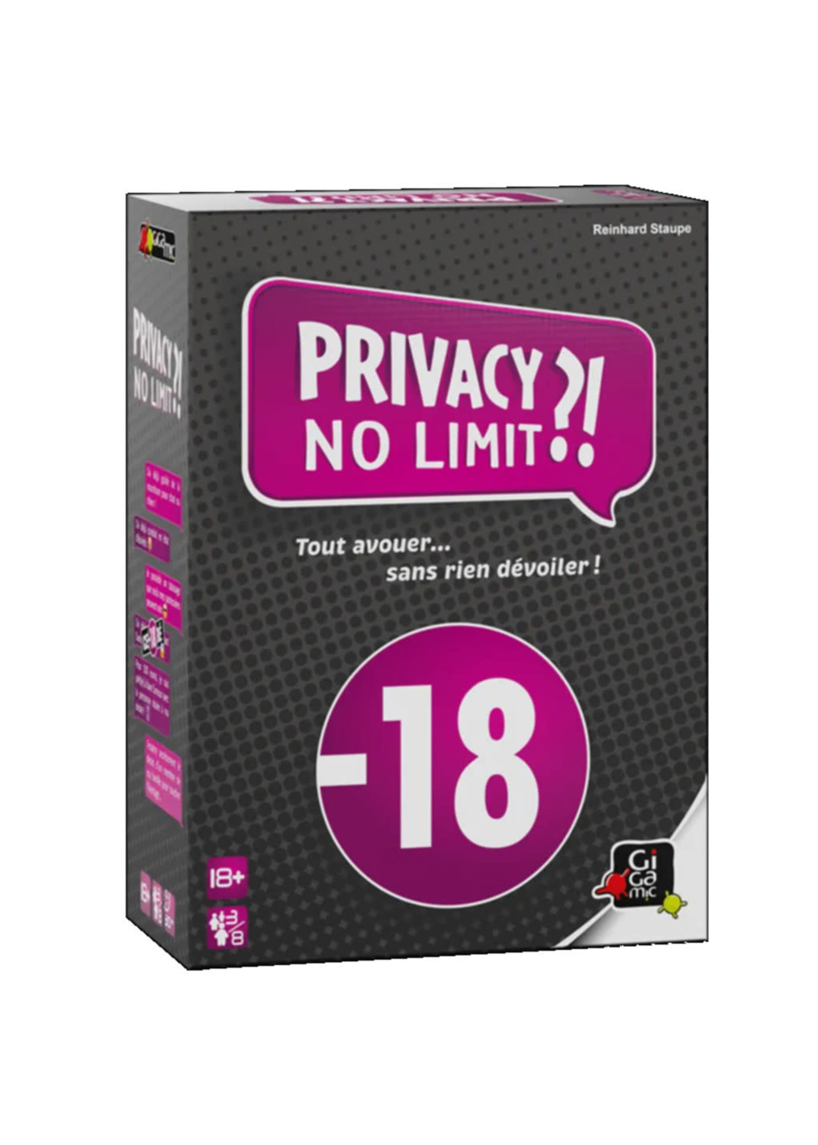 Gigamic Privacy No limit ?! (FR)