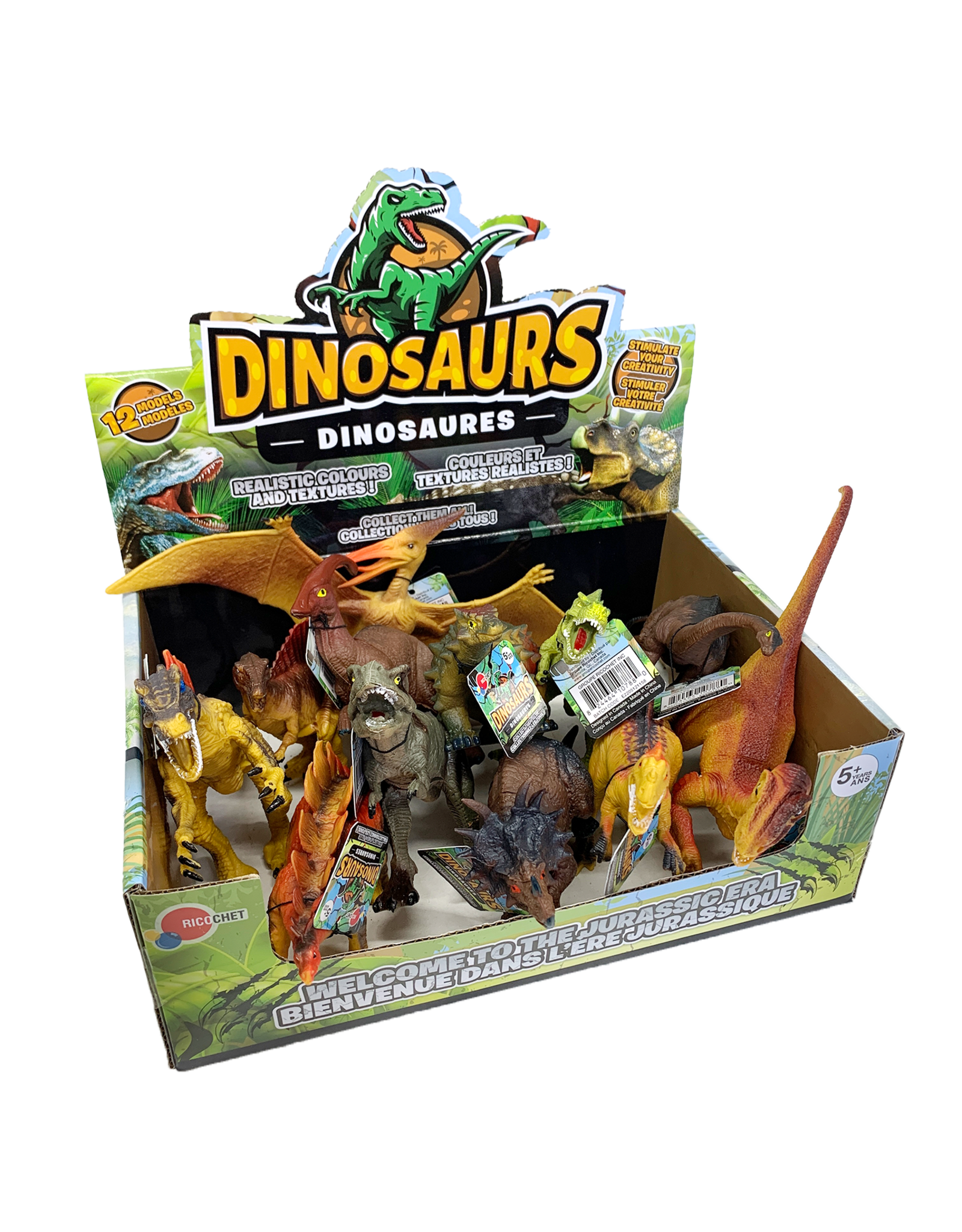 Ricochet Dinosaures - 12 models